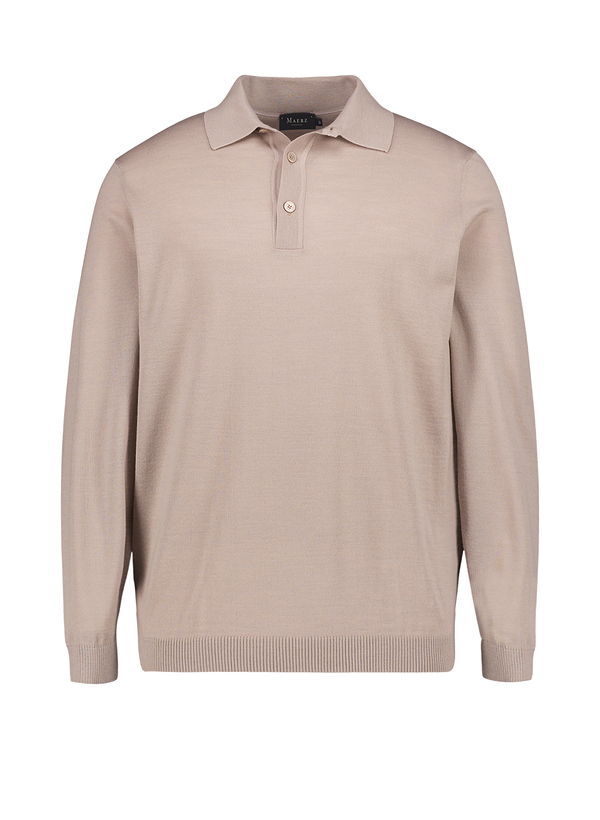 Pullover, Modern Fit, Merinowolle superwash, creme meliert