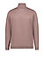 Rollkragenpullover, Merinowolle superwashed, braun meliert - braun
