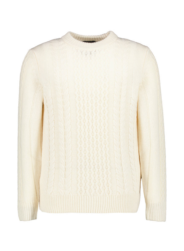 Pullover, Schurwolle-Alpaka, ecru