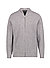 Cardigan, Merinowolle, grau-melange, strukturiert - grau