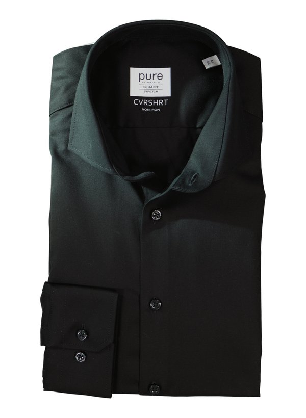PURE Herren Hemd schwarz