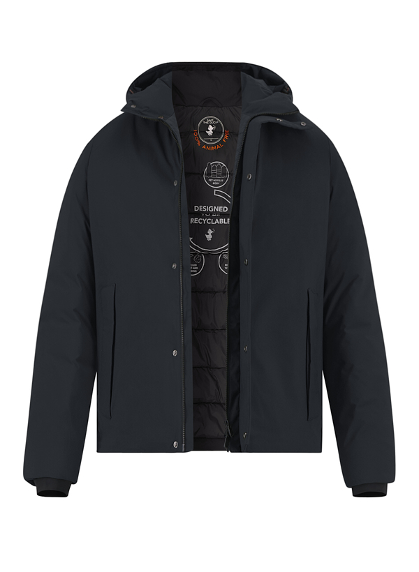 Jacke, Mikrofaser PLUMTECH®, schwarz