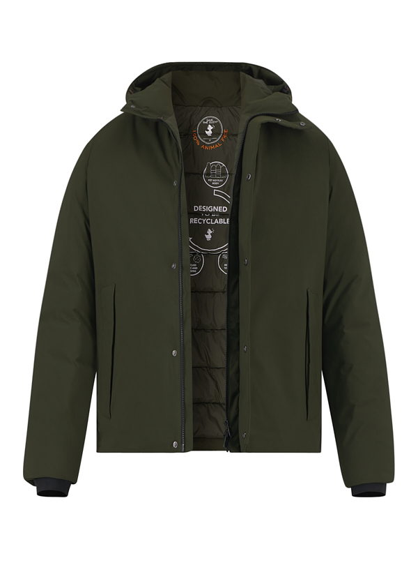 Jacke, Mikrofaser PLUMTECH®, dunkelgrün