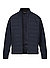 Hybrid Jacke, Strick Mikrofaser, navy - navy