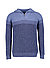 Troyer, Wolle-Kaschmir, blau - mittelblau