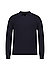 Pullover, Baumwolle, marine strukturiert - marine