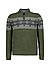 Troyer, Wolle, grün - oliv-multicolor