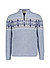 Troyer, Wolle, hellblau - hellblau-multicolor