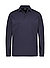 Polo-Shirt, Baumwoll-Jersey, dunkelblau - dunkelblau