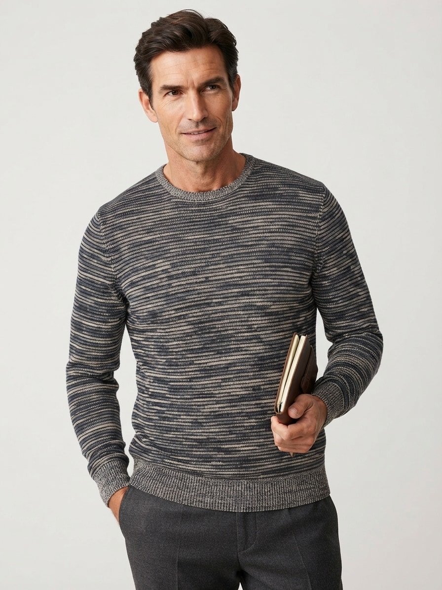 Pullover, Baumwolle, dunkelblau