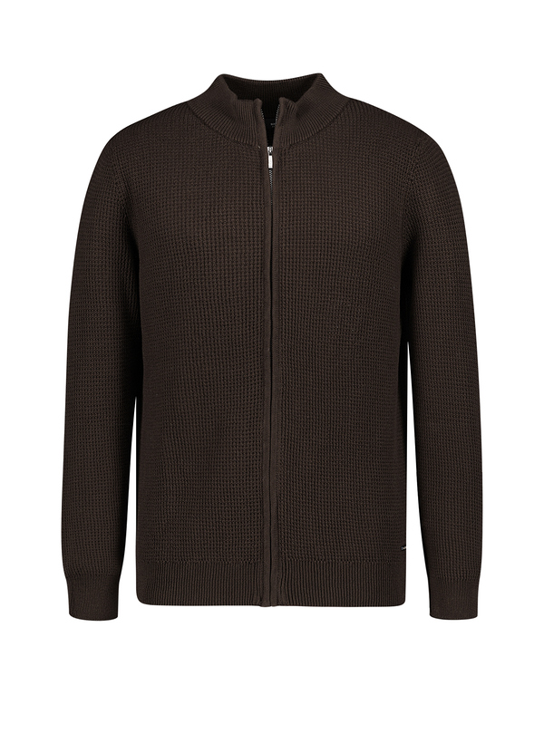 Cardigan, Baumwolle, braun