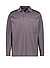 Polo-Shirt Soft-Knit Easy Care, Baumwoll-Jersey, dunkelblau-braun gemustert - dunkelblau-braun