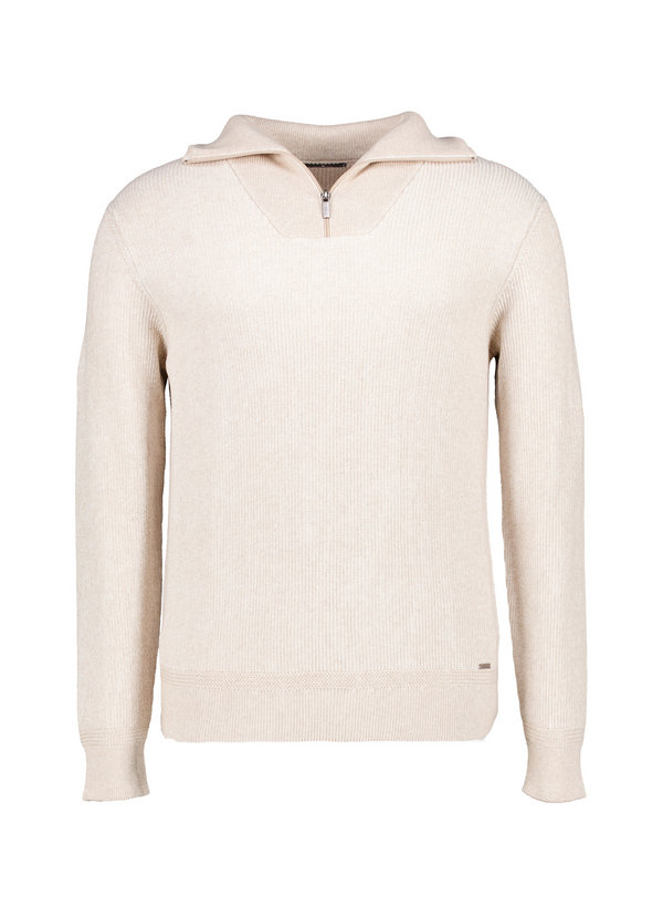 Troyer, Baumwolle-Kaschmir, beige