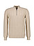 Pullover, Baumwolle-Kaschmir, beige - beige