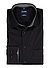 Hemd, New Modern, Baumwoll-Stretch, Kent, Extra langer Arm, Brusttasche, schwarz - schwarz