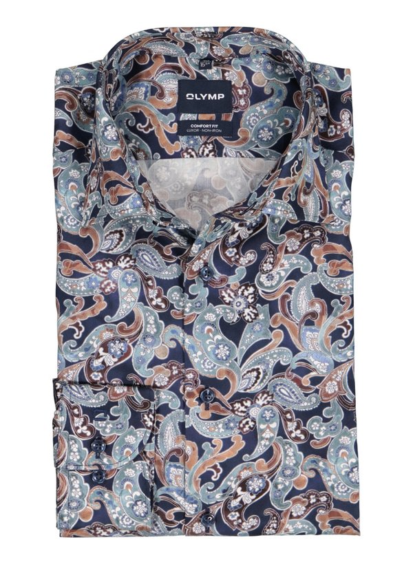 OLYMP Herren Hemd blau Kent