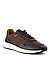 Sneaker Titanium, Leder-Textil, dunkelbraun - dunkelbraun