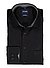 Hemd, Comfort, Baumwoll-Stretch, Kent, Brusttasche, schwarz - schwarz