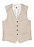 Weste Plum, Slim Fit, Schurwolle, sand meliert - sand