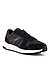 Sneaker, Velours-Textil, schwarz - schwarz