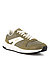 Sneaker, Velours-Textil, mossgrün - grün