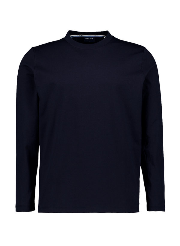 Longsleeve, Bio Baumwolle, blau