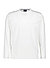 Longsleeve, Bio Baumwolle, weiß - weiß