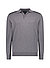 Pullover, Merinowolle extrafein, grau meliert - grau