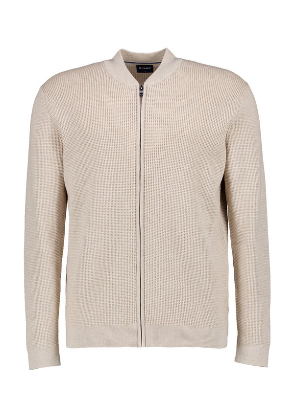 Cardigan, Baumwolle, hellbeige