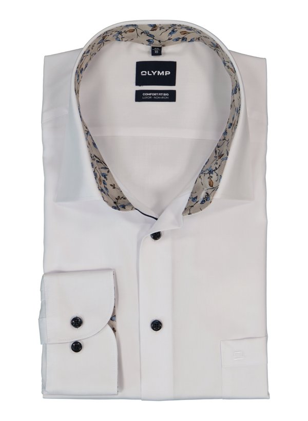 OLYMP Herren Hemd weiß Comfort Fit
