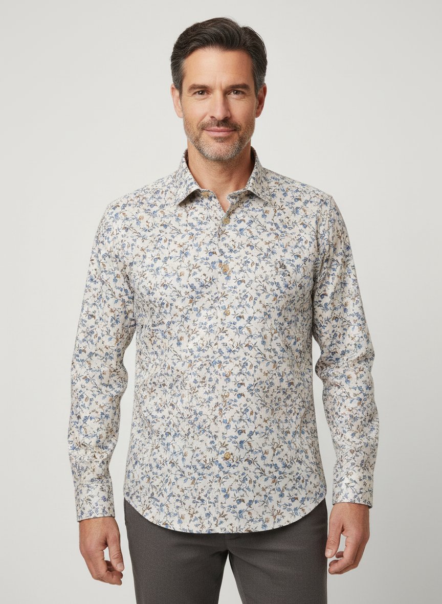 Hemd, Comfort Fit, Big&Tall, Baumwolle, Kent, multicolor