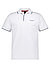 Polo-Shirt, Piqué, weiß - optic white