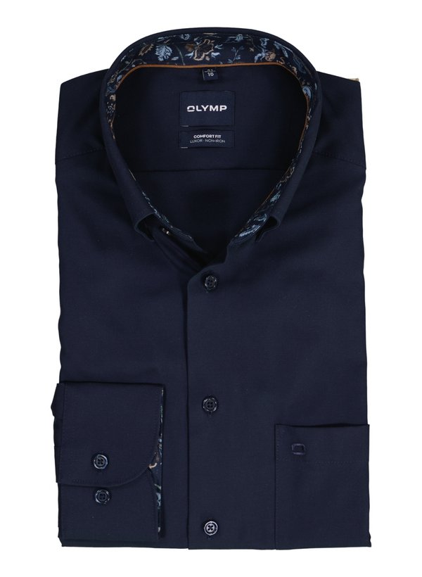 OLYMP Herren Hemd blau