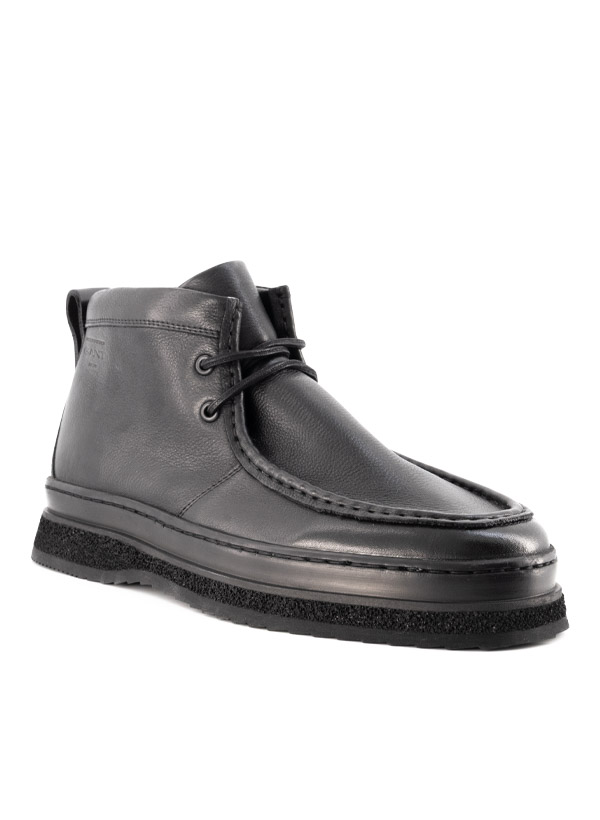 Desert Boots Bilstown, Leder warmgefüttert, schwarz