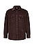 Overshirt, Cord, dunkelbraun - java