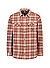 Overshirt, Oversize Fit, Baumwolle Teddyfutter, braun kariert - braun