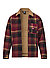 Jacke, Mikrofaser warmgefüttert, dunkelrot - dunkelrot
