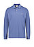 Polo-Shirt, Regular Fit, Baumwoll-Piqué, blau - blau