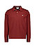 Polo-Shirt, Regular Fit, Baumwoll-Piqué, dunkelrot - dunkelrot