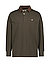 Polo-Shirt, Baumwoll-Jersey, dunkelgrün - dunkelgrün