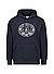 Hoodie, Baumwolle, nachtblau - nachtblau