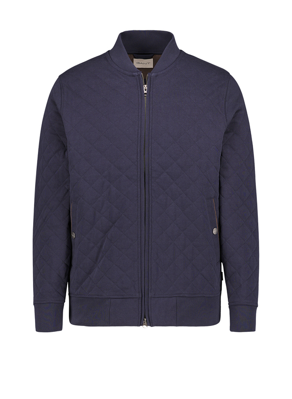 Gant Herren Jacken blau Baumwolle unifarben