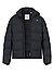 Steppjacke, Mikrofaser wasserabweisend, schwarz - schwarz