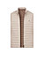 Steppweste, Mikrofaser wasserabweisend, beige - beige