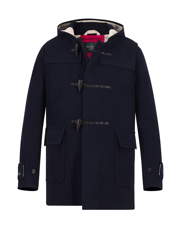 Dufflecoat,Wolle, navy