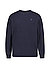 Pullover, Lammwolle, navy meliert - navy