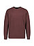 Pullover, Lammwolle, braun meliert - braun