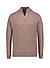 Troyer, Lammwolle, taupe meliert - taupe