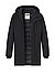 Parka, Nylon-Stretch wasserabweisend, dunkelblau - dunkelblau