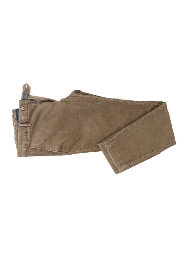 Hose Kensington, Slim Fit, Cord, putty beige
